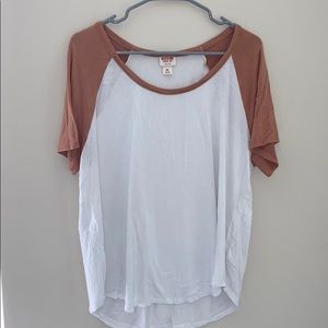 Mossimo White Thin Shirt
